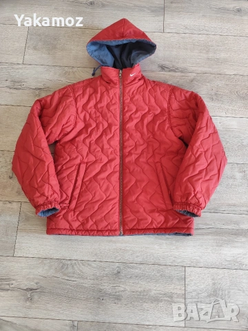 мъжко двулицево яке nike, снимка 2 - Якета - 53537248