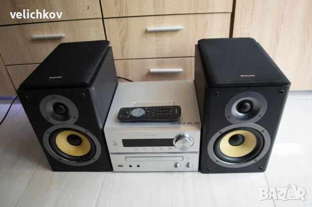 МИКРО МУЗИКАЛНА СИСТЕМА PHILIPS BTD7170/12 DVD MICRO SYSTEM, снимка 4 - Аудиосистеми - 46896117