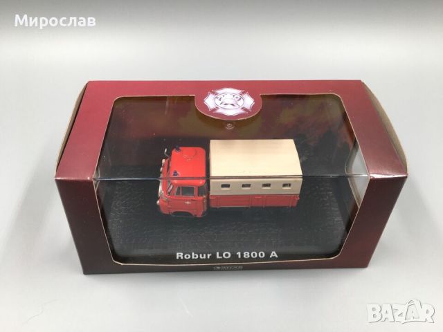 ATLAS 1/72 IFA ROBUR VOLVO ПОЖАРНА КОЛИЧКА КАМИОН МОДЕЛ ЛОТ, снимка 4 - Колекции - 45541728