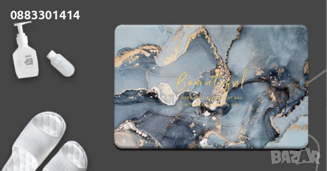 Комплект водоустойчиви постелки за кухня Килим за кухня , снимка 6 - Килими - 52002058