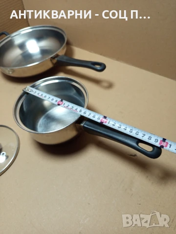 Комплект Стари Тиган и Касерола с Капаци., снимка 16 - Антикварни и старинни предмети - 50813559