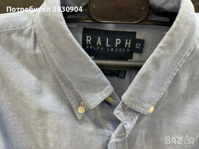 Риза с дълъг ръкав Ralph Lauren, размер US 12 или L, снимка 14 - Ризи - 45389600