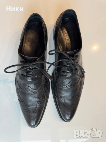 Mалко използвани черни официални обувки, снимка 6 - Официални обувки - 54014913