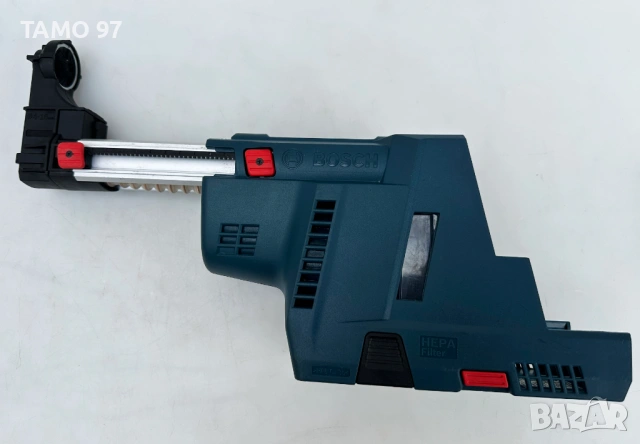 BOSCH GBH 18V-26 F + GDE 18V-16 - Безчетков перфоратор с прахоуловител перфектен!, снимка 10 - Перфоратори - 53405146