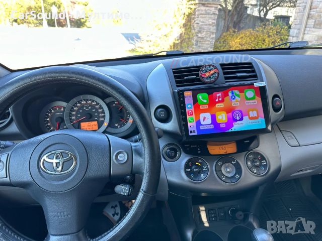 9" Мултимедия Toyota Rav4 2005-2012 Тойота Рав4 Android 13 Навигация, снимка 2 - Аксесоари и консумативи - 45946290