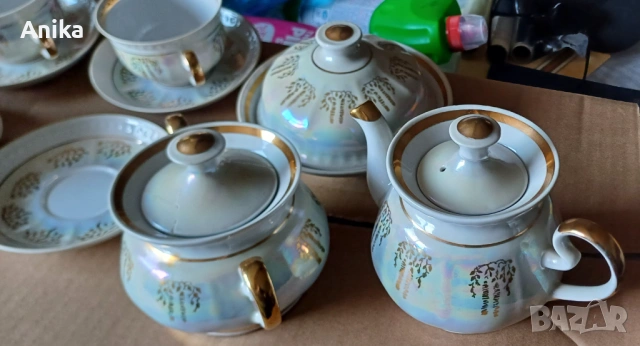 Сервиз за кафе - 14 части, снимка 5 - Сервизи - 53775121