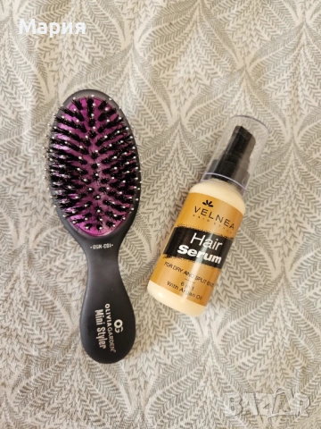 Четка за коса Olivia garden + серум за коса 