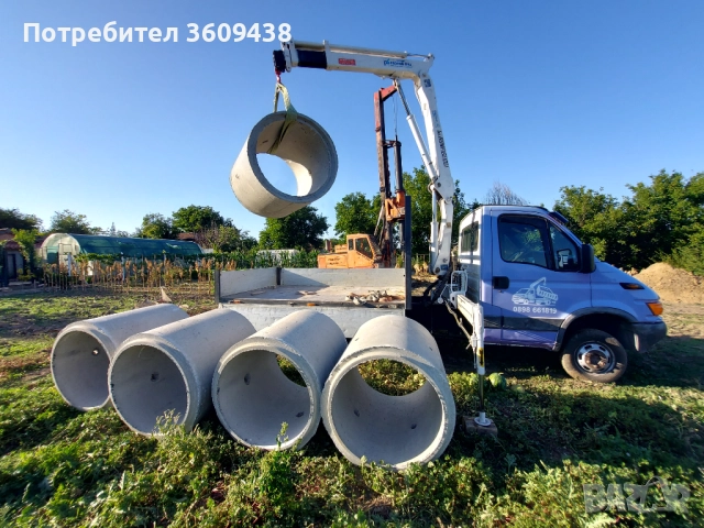 Транспортни Услуги Тристранен Самосвал с КРАН-Варна, снимка 14 - Транспортни услуги - 39296535