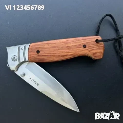 Огромен сгъваем нож BUCK-115x275, снимка 3 - Ножове - 53862337