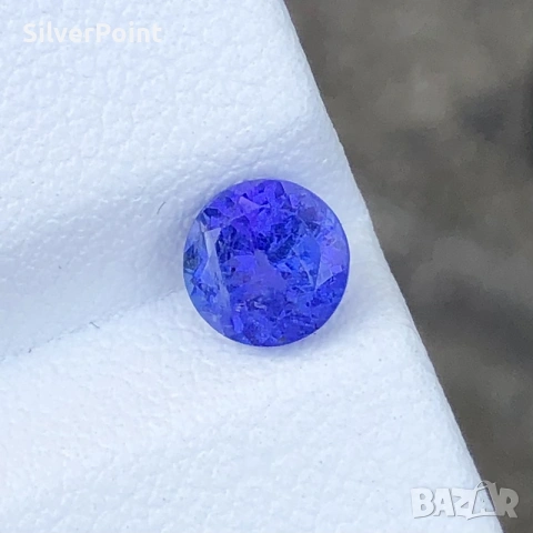 Танзанит кръгъл 