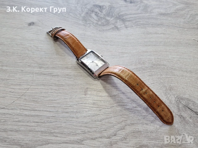 Мъжки квадратен часовник Hugo Boss, снимка 8 - Мъжки - 54292760