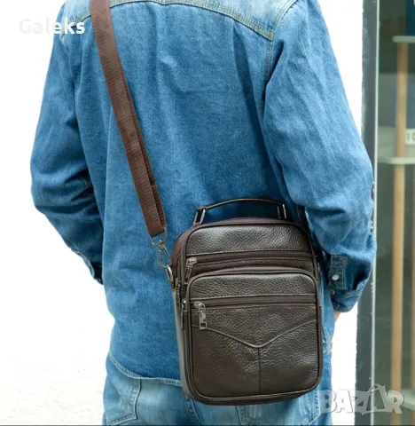 Луксозни, Функционално/Ежедневни чанти/Първокачествена естествена кожа в три цвята!, снимка 5 - Чанти - 50096118