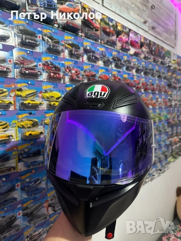 AGV K1 S / РАЗМЕР М / Black Matt / Мото Каска / Fullface, снимка 2 - Аксесоари и консумативи - 53488208