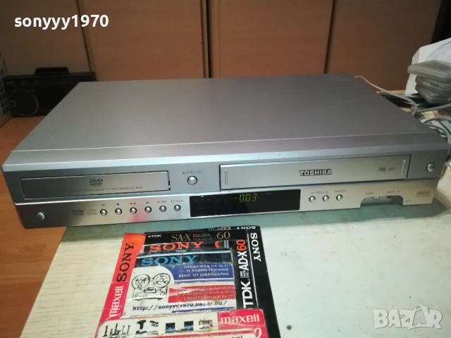 TOSHIBA SD-36VESE DVD/VHS VIDEO 1708251021LCHERY, снимка 4 - Плейъри, домашно кино, прожектори - 51390122