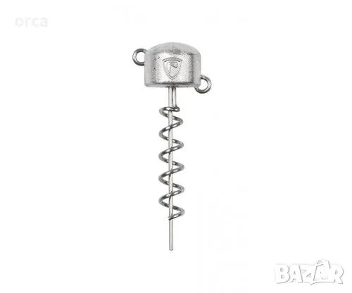 Джиг глава с пружина - Fox Rage Super Screw Bullet Jig Head, снимка 2 - Такъми - 48403715