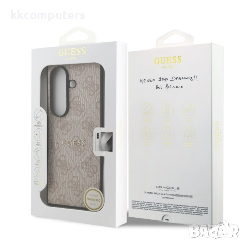 Оригинален кейс Guess 4G Ring Classic Logo MagSafe, За Samsung Galaxy Z Fold7, Розов, снимка 6 - Калъфи, кейсове - 52822382