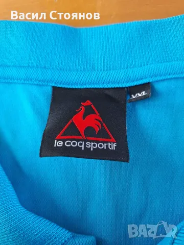 Le Coq Sportif - мъжка поло тениска - размер XL, снимка 4 - Тениски - 47220033