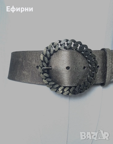 Сребрист колан, Широк сребрист колан, снимка 2 - Колани - 51694643