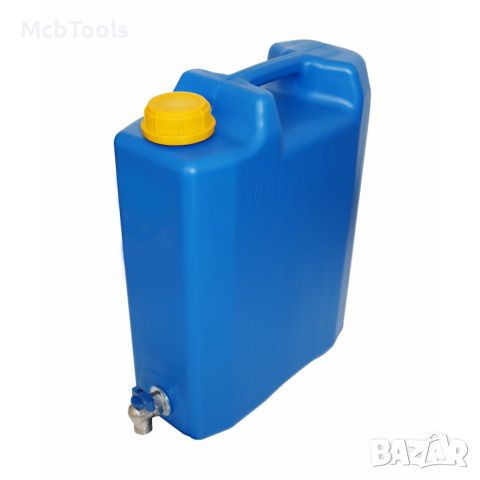 Туба за вода 10 литра с метално кранче Права, снимка 4 - Други инструменти - 46447137