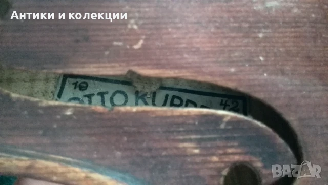 Стара цигулка от 1942г, снимка 13 - Антикварни и старинни предмети - 51261906