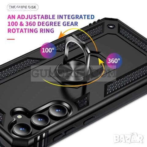 Хибриден Гръб с Ринг  За Samsung Galaxy A35 5G, снимка 5 - Калъфи, кейсове - 45445826