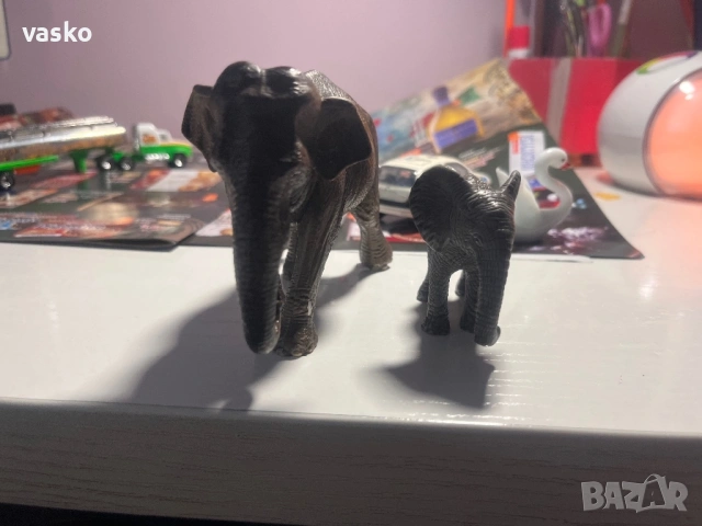 Schleich-слонове, снимка 2 - Колекции - 53300852