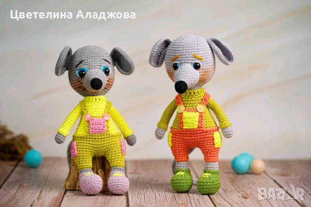Плетени играчки на една кука , снимка 15 - Плюшени играчки - 50659102