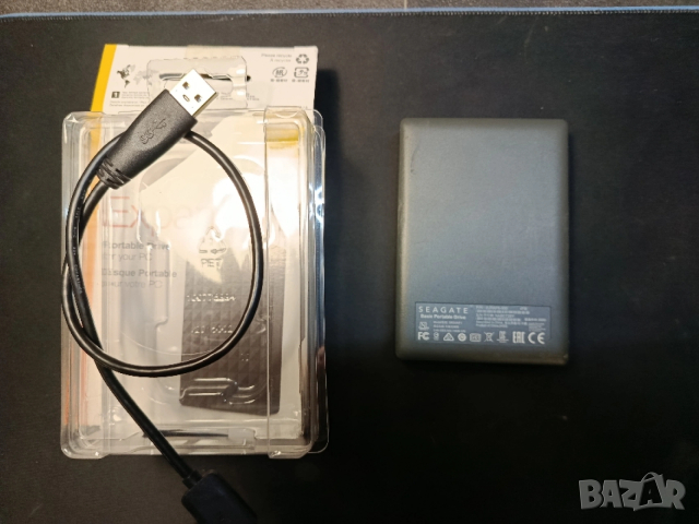Seagate Basic Portable 4TB /външен хард диск/USB 3.0, снимка 2 - Твърди дискове - 54001748