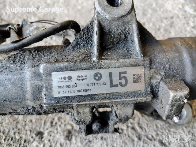 Хидравлична кормилна рейка BMW F10/F11, снимка 5 - Части - 53848281