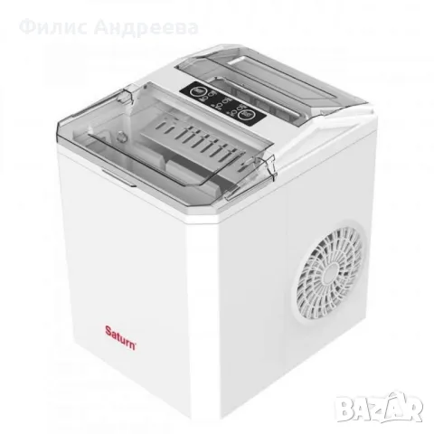 Ледогенератор, 110W, 12кг./24ч., 1л., Бял, снимка 1 - Други стоки за дома - 47249142