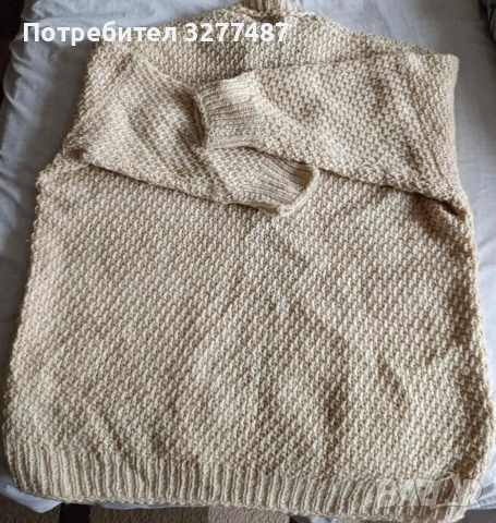 Дамска Плетена Блуза, снимка 2 - Блузи с дълъг ръкав и пуловери - 53423492