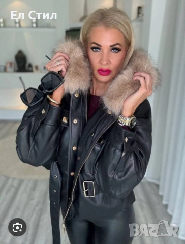 Vera дамско кожено яке , снимка 2 - Якета - 52230977