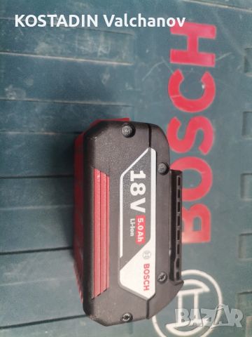 батерия bosch 18v 5A, снимка 4 - Винтоверти - 45394450