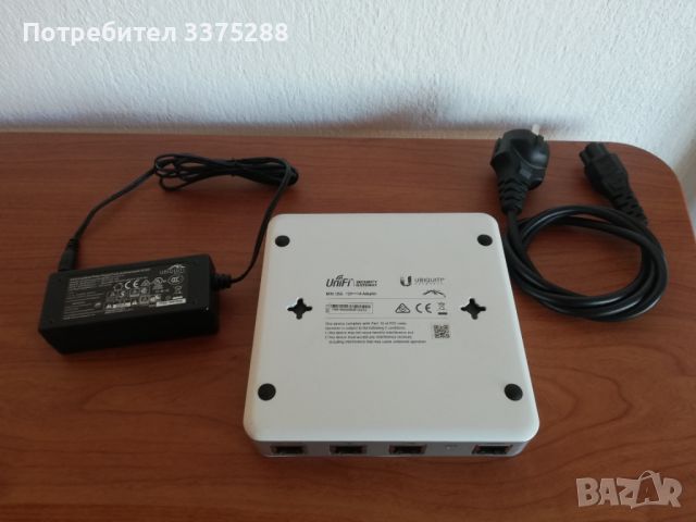 Ubiquiti Unifi Security Gateway USG комутатор gateway/контролери, снимка 3 - Рутери - 45742615