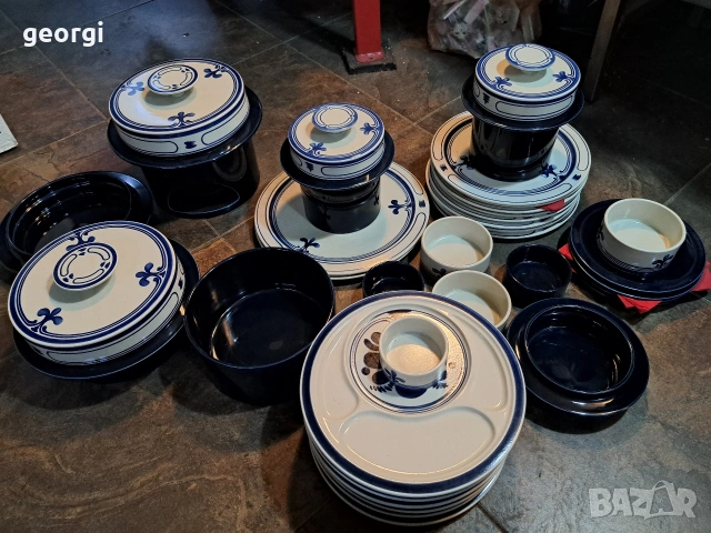 керамичен сервиз Rosenthal Siena blue 33/3,4, снимка 2 - Сервизи - 53409642