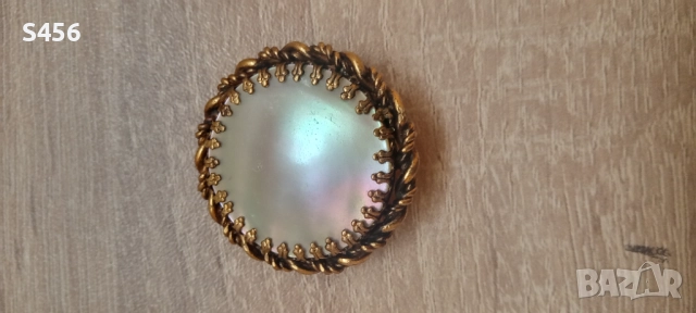 Брошка позлатена,уникат