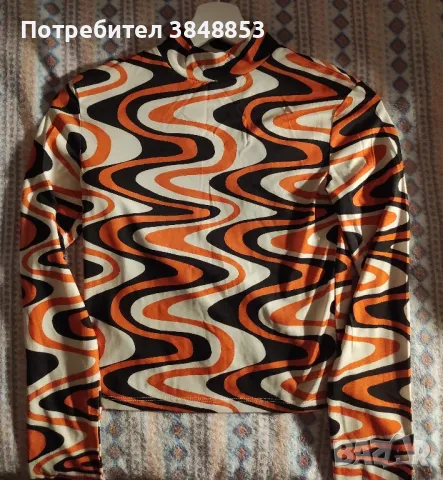 Crop tops с дълги ръкави, снимка 2 - Блузи с дълъг ръкав и пуловери - 46861242