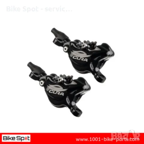 Formula Cura Black 1-Finger Disc Brake Set Дискови Спирачки Комплект, снимка 3 - Части за велосипеди - 47489555