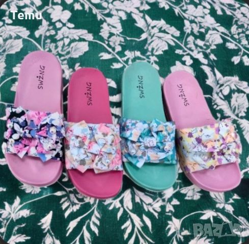 Дамски плажни чехли с уникален цветен дизайн за весело и ярко лятно настроение, снимка 5 - Чехли - 46377946