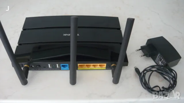 Безжичен двубандов рутер TP-LINK TL-WDR4300, N750, снимка 3 - Рутери - 47523361