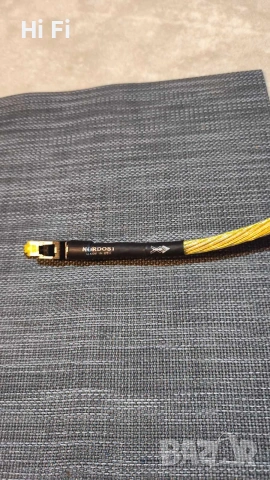 Аудиофилски LAN кабел (Реплика на Nordost Odin) – 83 см, снимка 5 - Други - 53388902
