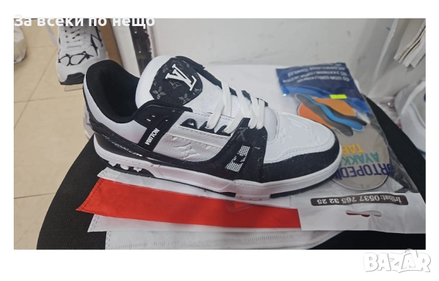 Louis Vuitton Унисекс Маратонки👟Дамски Маратонки👟Мъжки Спортни Обувки Луис Витон Код E. Fashion-87