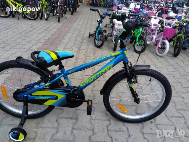 SPRINT Велосипед 20" CASPER син, снимка 2 - Велосипеди - 53773127