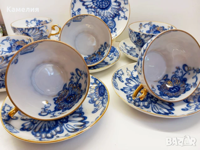 Руски порцелан , снимка 10 - Чаши - 50915390