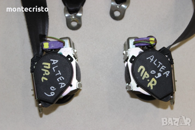 Предни колани преден колан Seat Altea (2005-2015г.) ляв / десен / 5P0857705B / 5P0857706B, снимка 3 - Части - 52015715