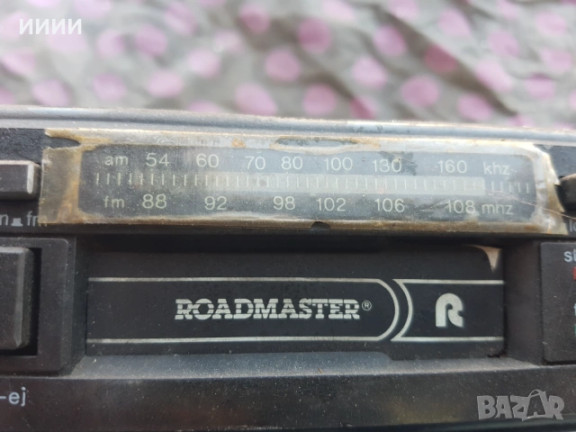 Авто радио касетофон ROADMASTER, снимка 2 - Аксесоари и консумативи - 53143696