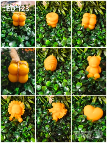 Подаръци за гости пчелен восък , снимка 10 - Други - 53978227