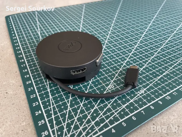 Докинг станция (мобилен адаптер) Dell USB-C Mobile DA300, снимка 7 - Друга електроника - 47017408