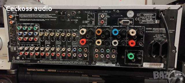 Ресивър ONKYO TX-SR703E с дистанционно , снимка 7 - Ресийвъри, усилватели, смесителни пултове - 53381338