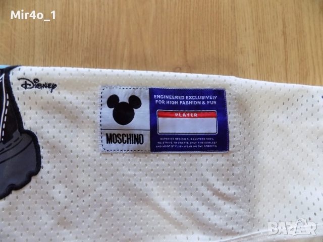 блуза h&m moschino disney limited edition туника горнище фанела худи рокля елек дамска оригинална M, снимка 5 - Туники - 51738429